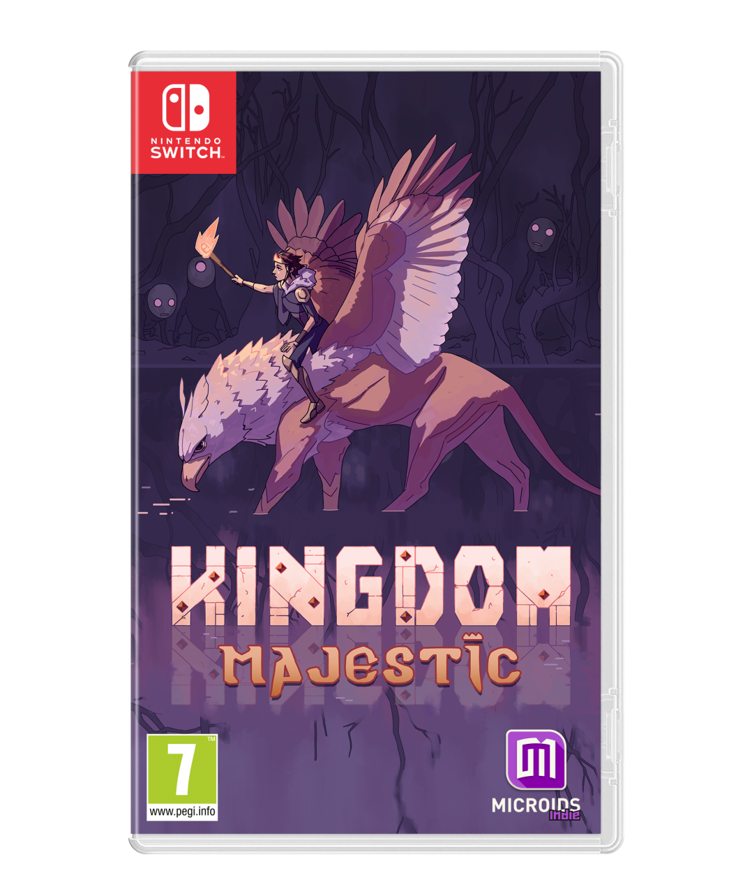 Kingdom Majestic Nintendo Switch cover (Microids)