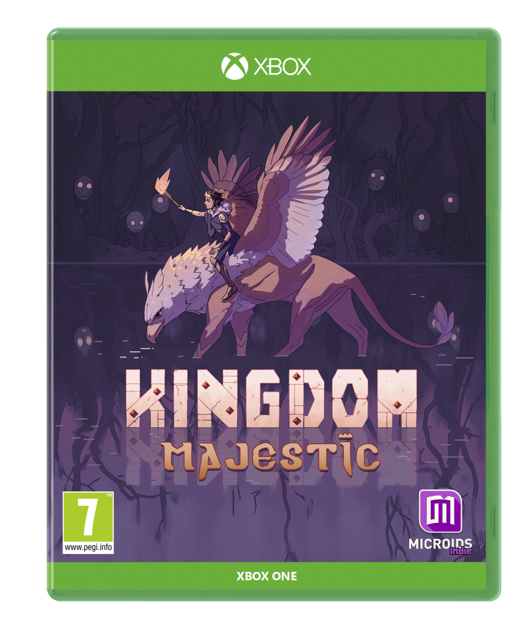 Kingdom Majestic Xbox One cover (Microids)