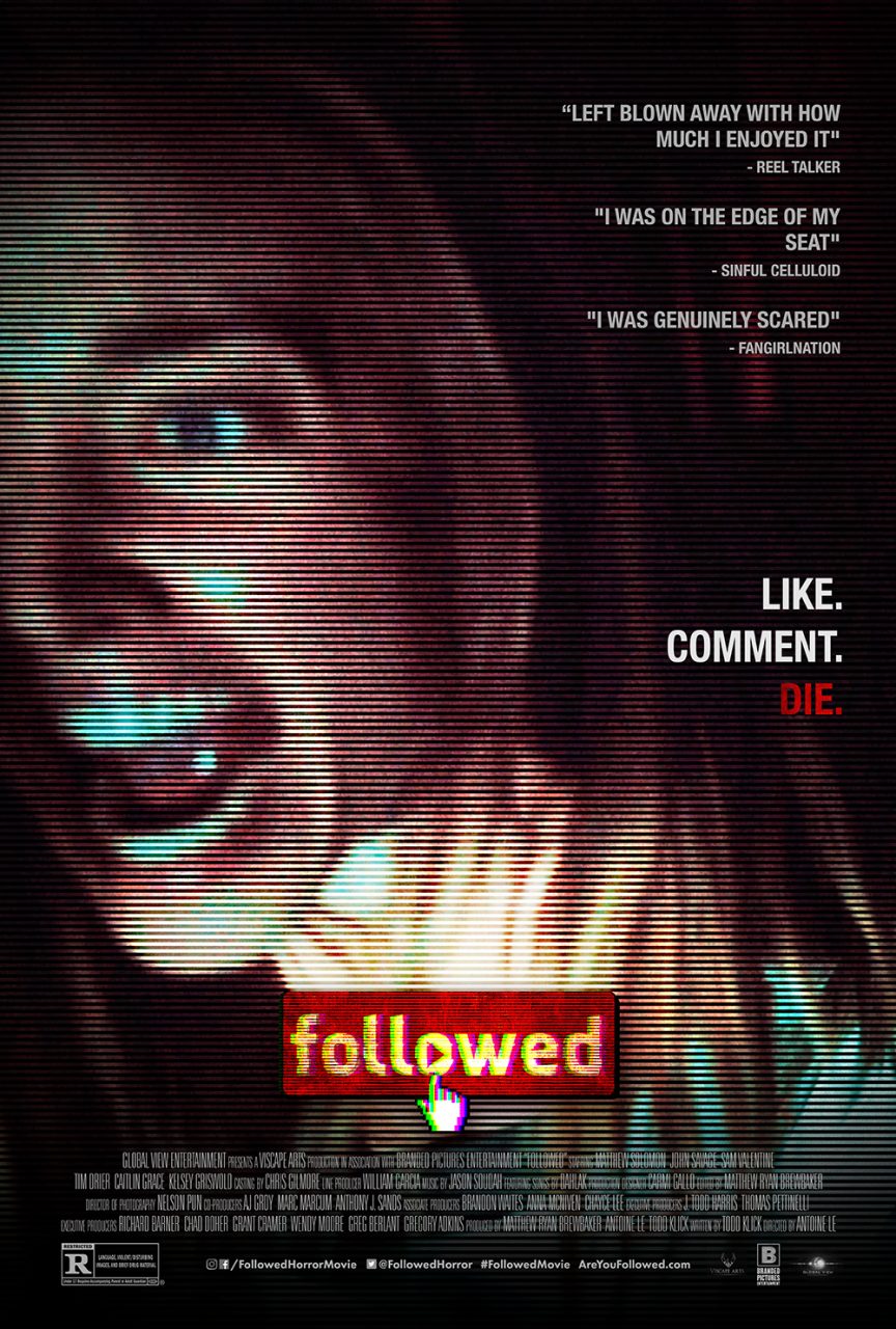 FOLLOWED poster (Global View Entertainment)