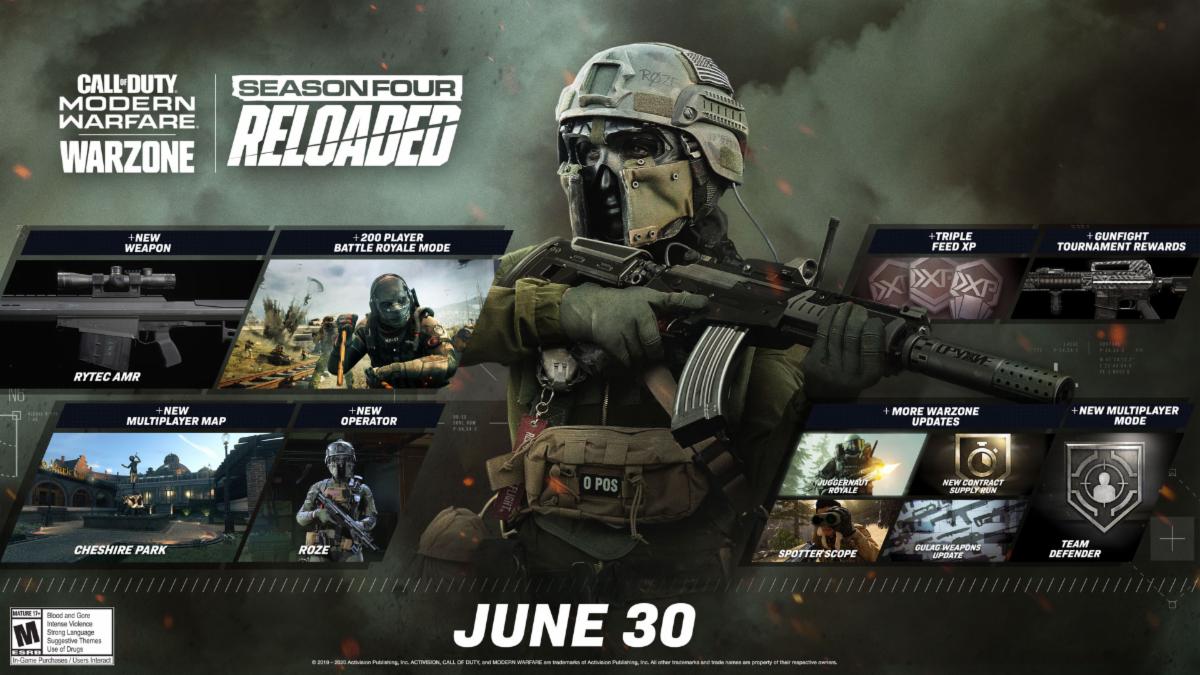 Call Of Duty: Modern Warfare Season 4 Graphic (Activision/Infinity Ward)