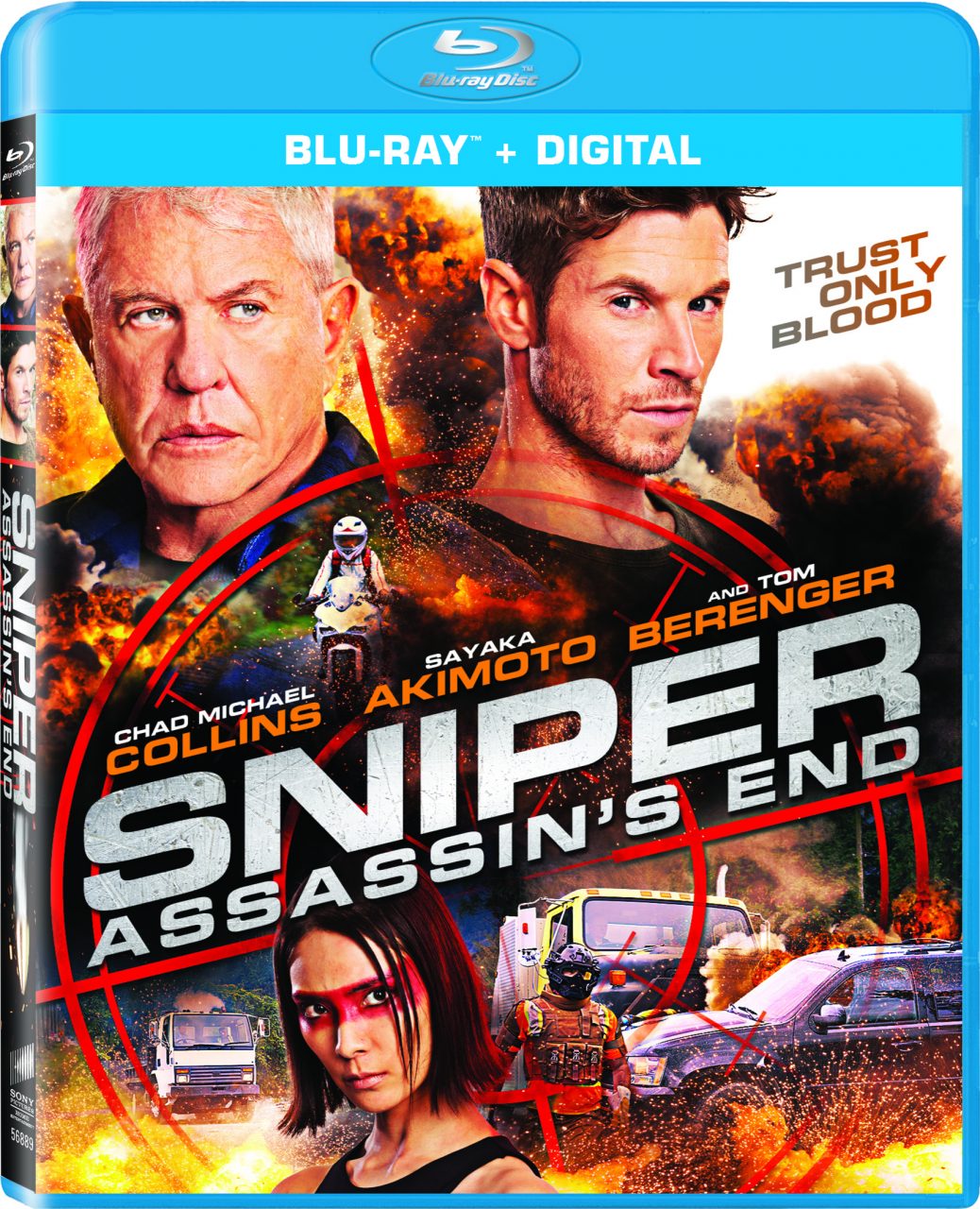 SNIPER: Assassin's End Blu-Ray Combo Pack cover (Sony Pictures Home Entertainment)