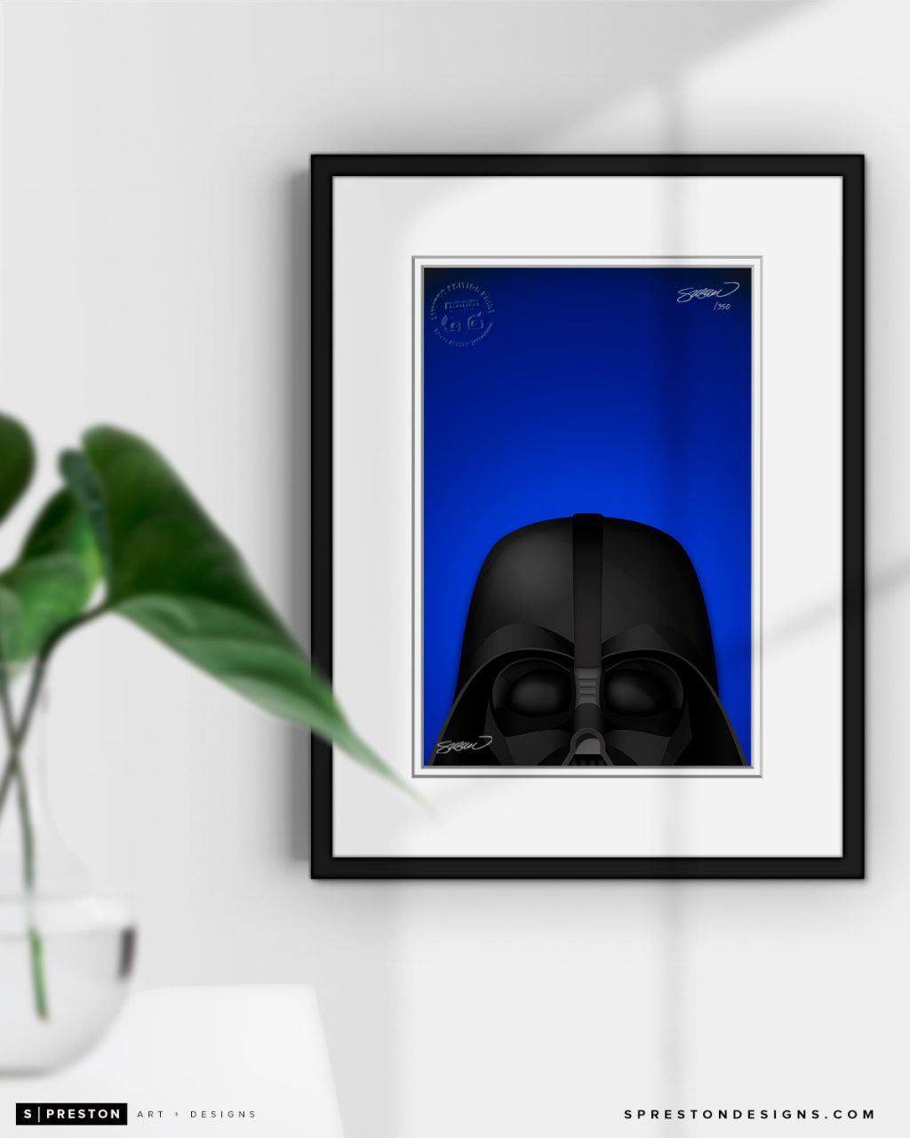 Darth Vader print (S.Preston)