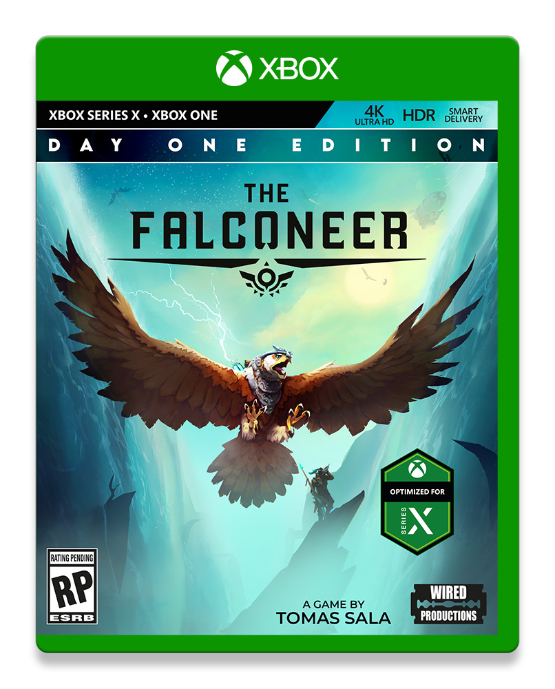 The Falconeer Xbox 2021 cover (Wired Productions)
