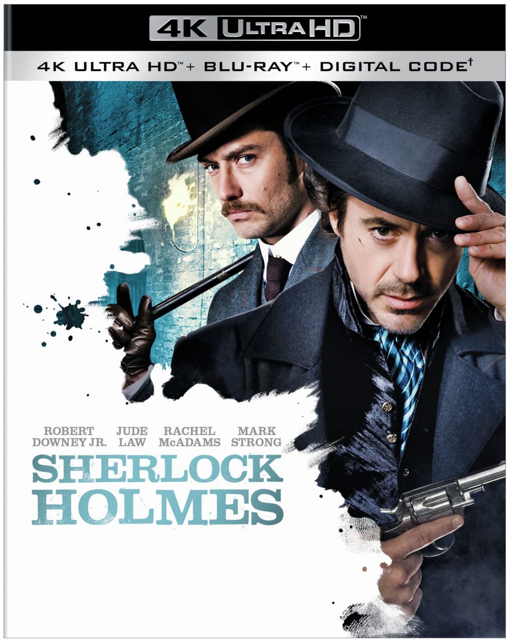 Sherlock Holmes 4K Ultra HD Combo Pack cover (Warner Bros. Home Entertainment)