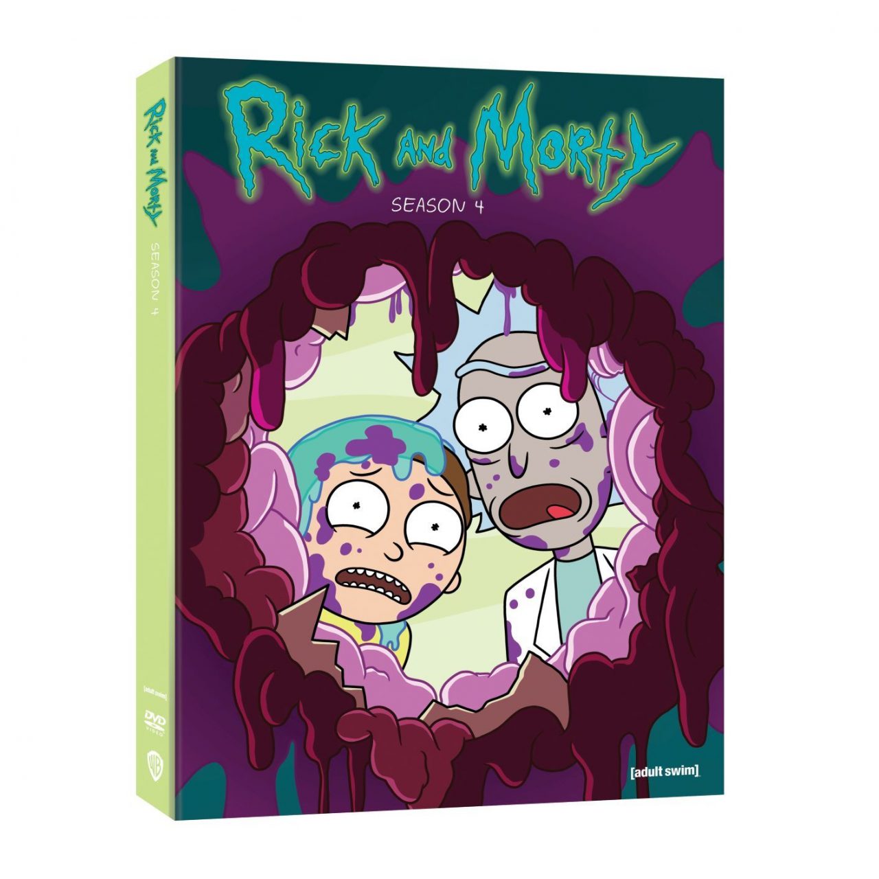 Rick And Morty Season 4 Blu-Ray cover (Warner Bros. Home Entertainment)