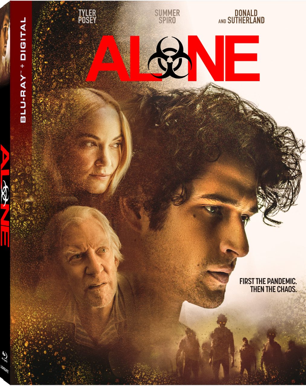Alone Blu-Ray cover (Lionsgate Home Entertainment)