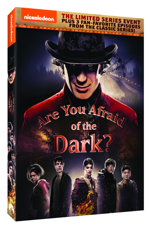 Are You Afraid Of The Dark? DVD cover (Nickelodeon/Paramount Home Entertainment)