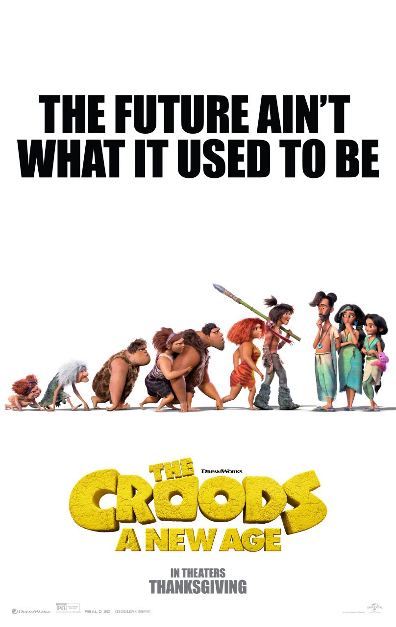 The Croods A New Age poster (DreamWorks Animation)