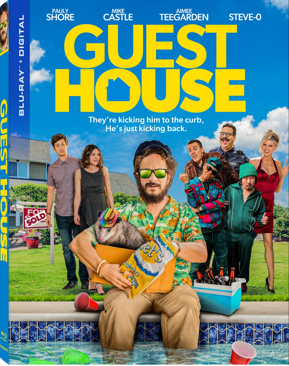 Guest House Blu-Ray Combo Pack cover (Lionsgate Home Entertainment)