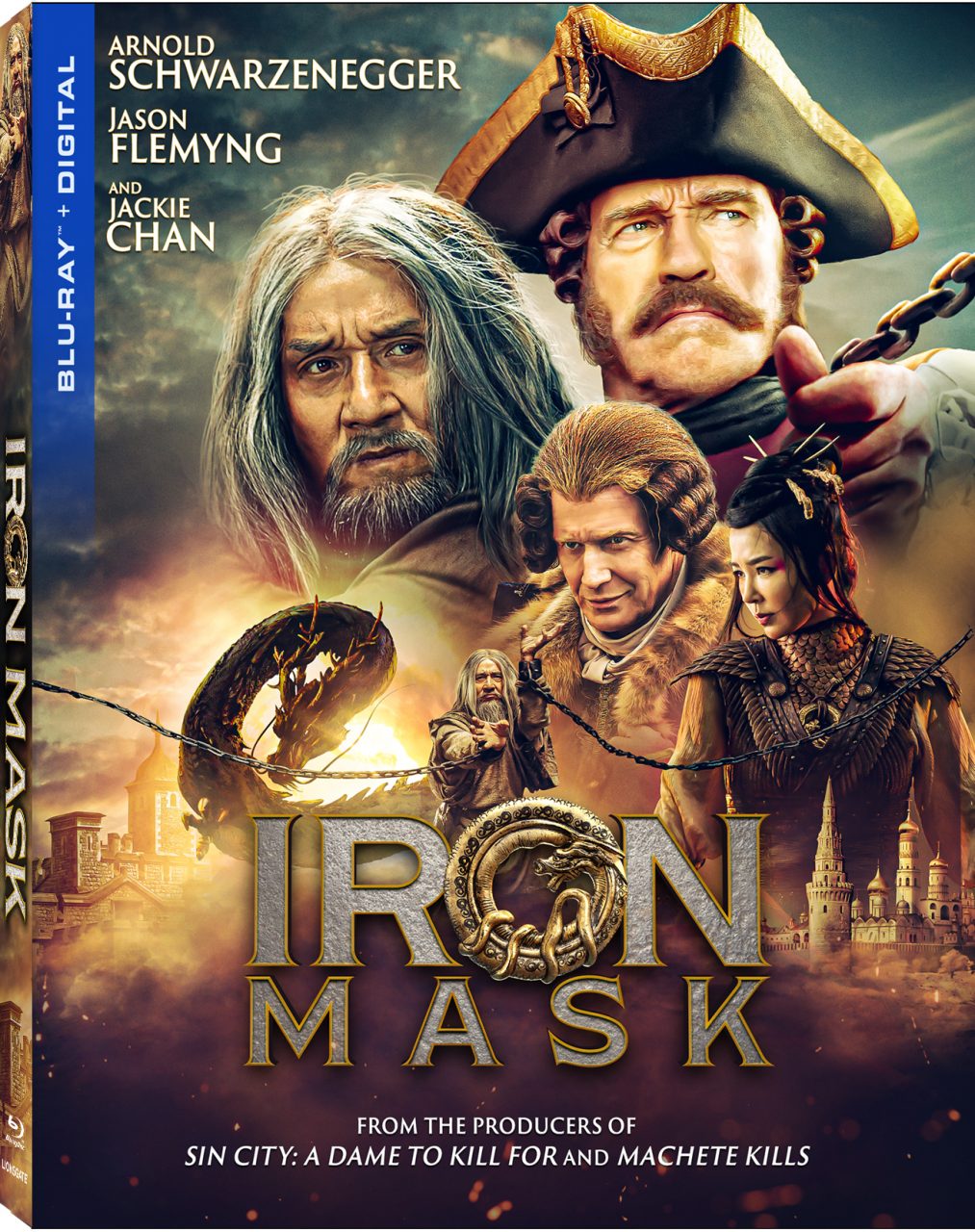 Iron Mask Blu-Ray Combo Pack cover (Lionsgate Home Entertainment)