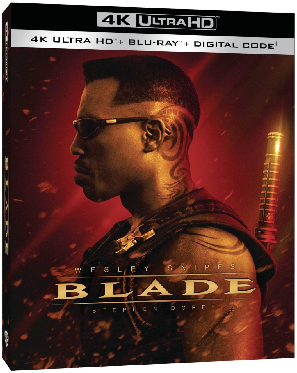 Blade 4K Ultra HD Combo Pack cover (Warner Bros. Home Entertainment)