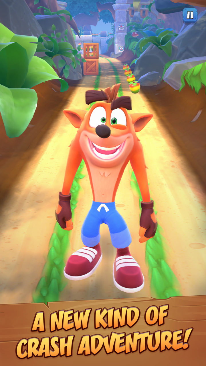 Crash Bandicoot: On The Run screencap (King)