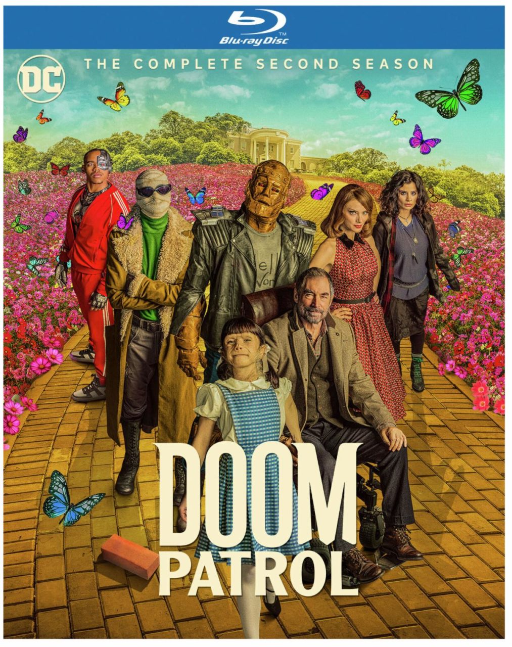 Doom Patrol: The Complete Second Season Blu-Ray Combo pack cover (Warner Bros. Home Entertainment)