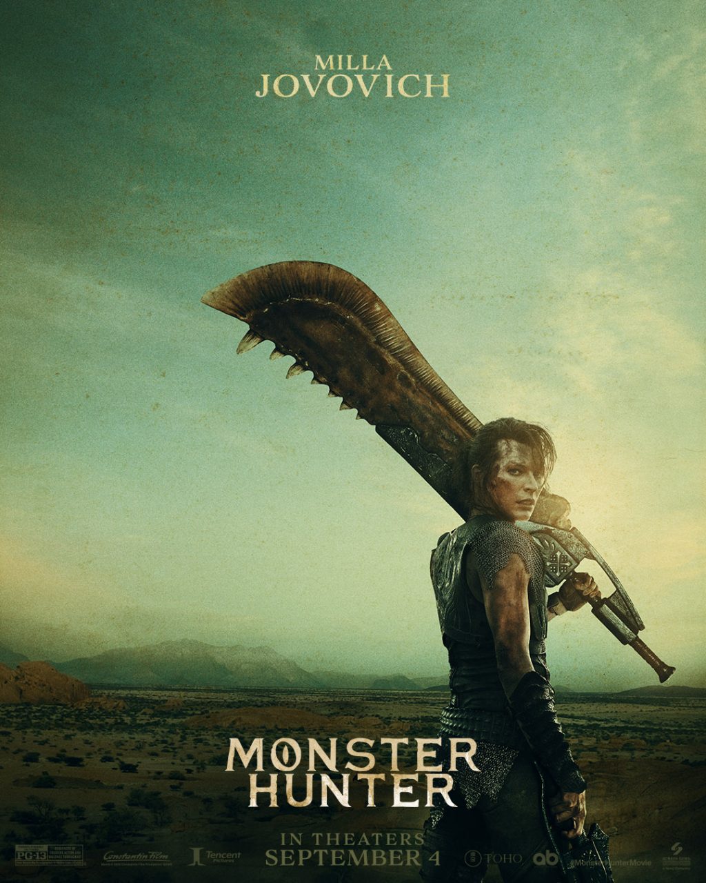 Monster Hunter poster (Sony Pictures)