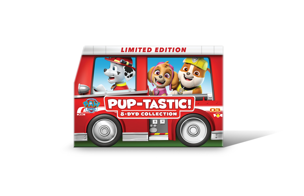 Paw Patrol: Pup-Tastic! 8-DVD Collection Limited Edition Marshall's Fire Truck (Paramount Home Entertainment/Nickelodeon)