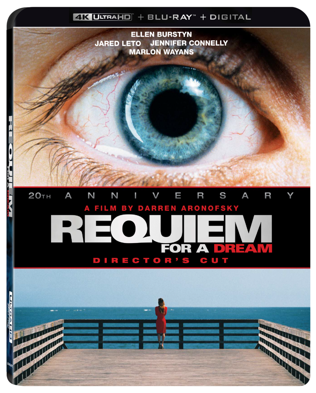 Requiem For A Dream Reamstered 4K Ultra HD cover (Lionsgate Home Entertainment)