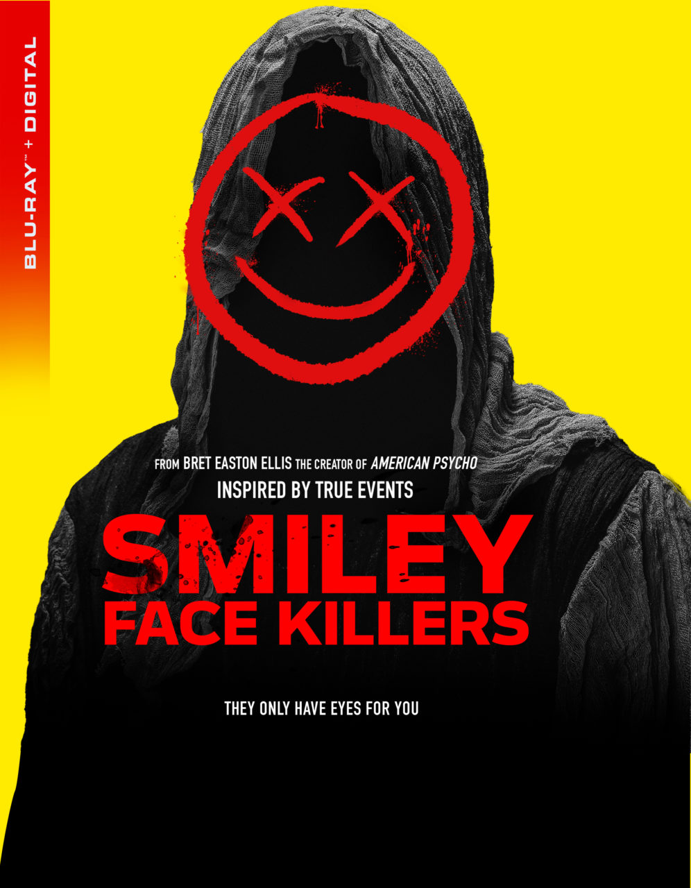 Smiley Face Killers Blu-Ray Combo pack cover (Lionsgate Home Entertainment)