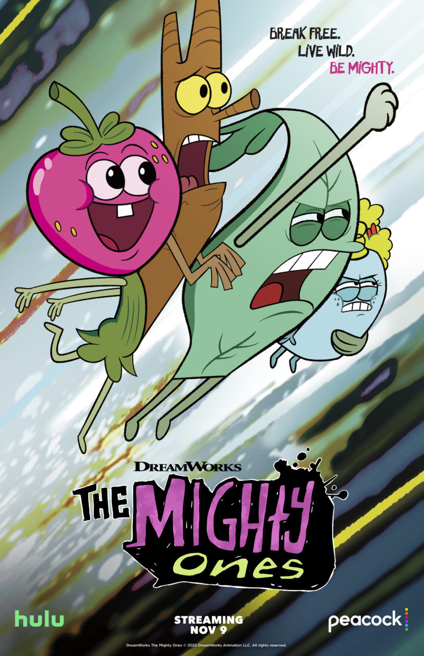 DreamWorks The Mighty Ones poster (HULU/Peacock)