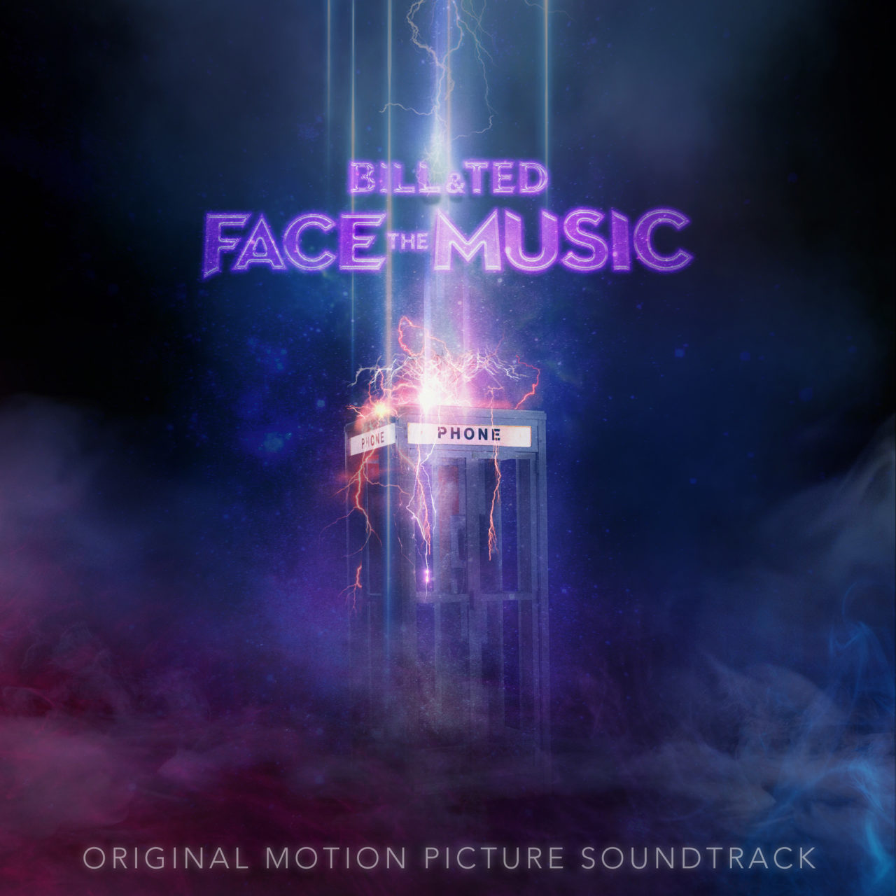 Bill & Ted Face The Music Soundtrack cover (10kProjects/Orion Pictures)
