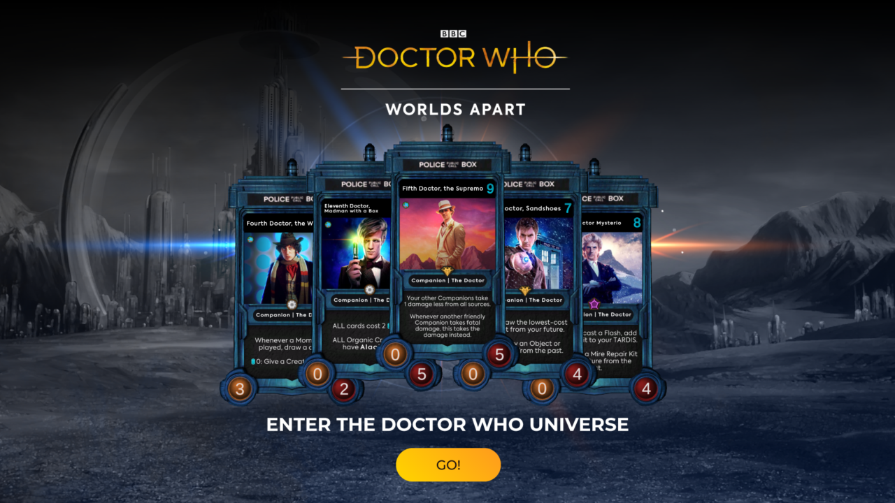 Doctor Who: Worlds Apart Digital Trading Card product image (BBC Studios/Reality Gaming Group)