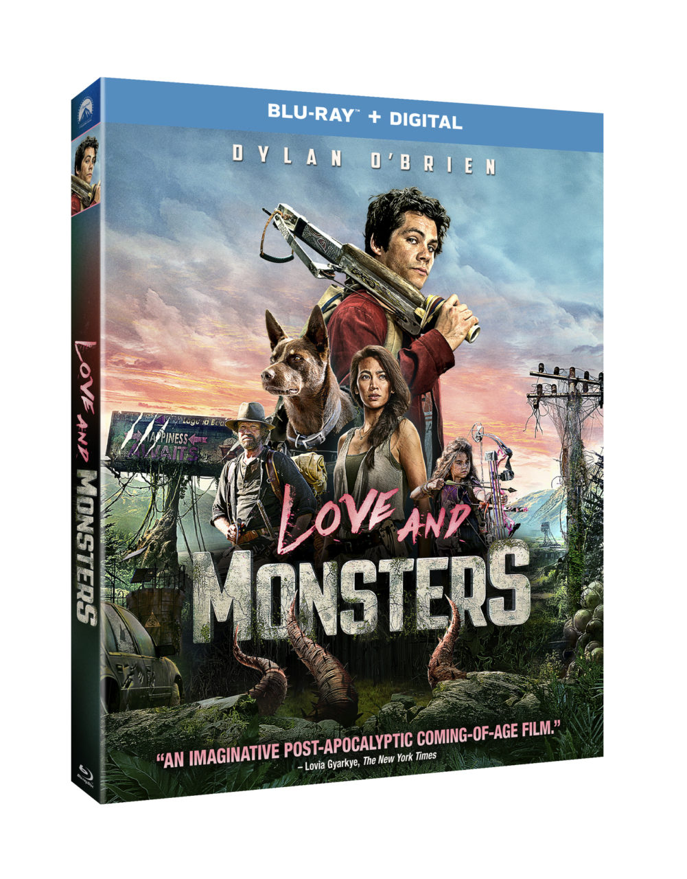 Love And Monsters Blu-Ray Combo Pack cover (Paramount Home Entertainment)