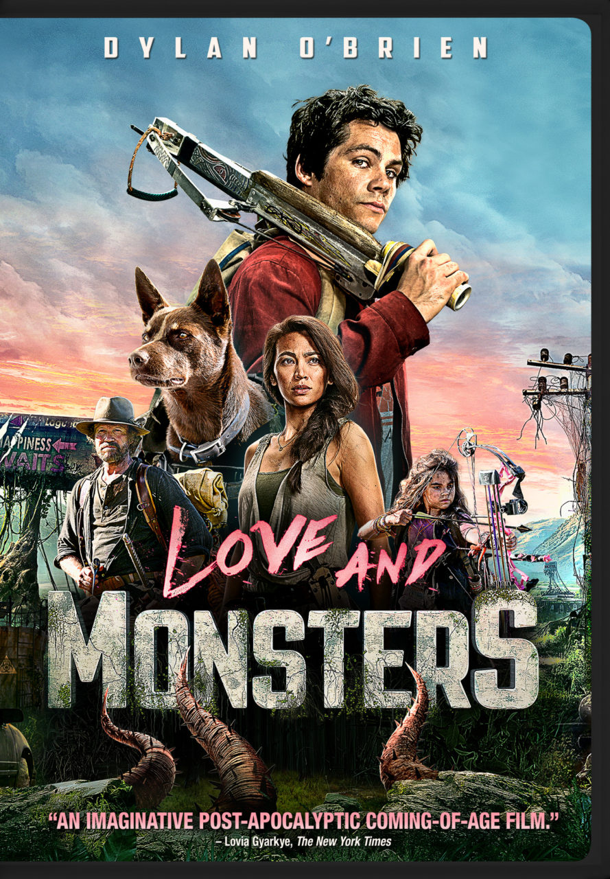 Love And Monsters DVD cover (Paramount Home Entertainment)
