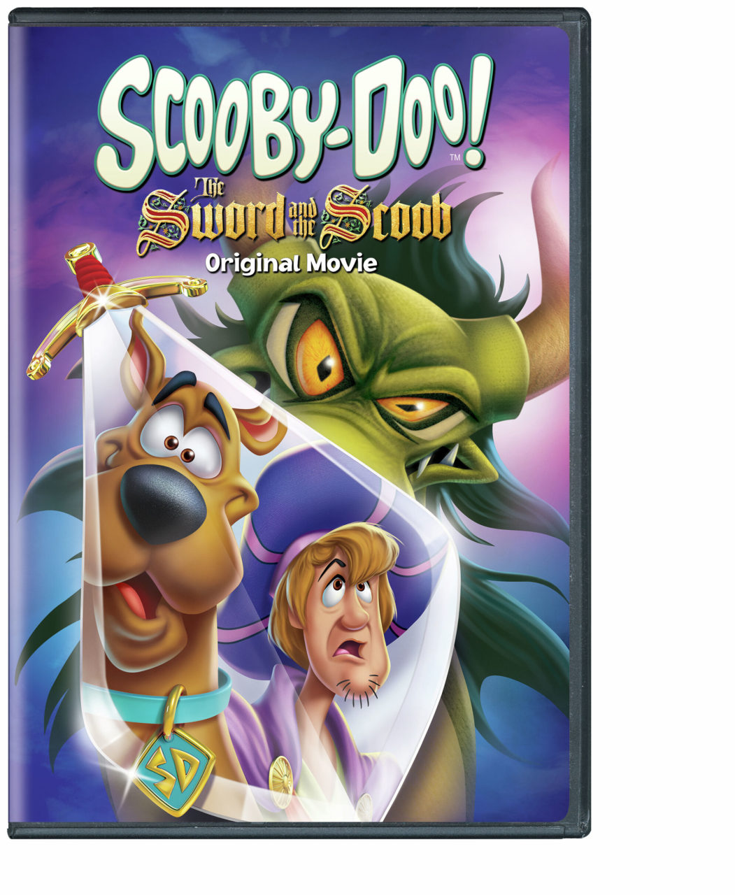 Scooby-Doo! The Sword And The Scoob DVD cover (Warner Bros. Home Entertainment)
