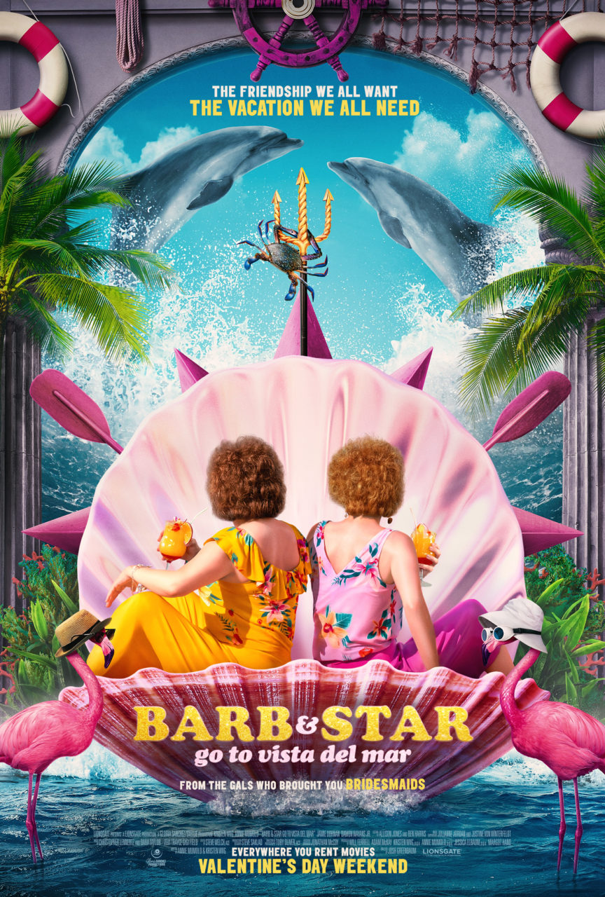 Barb & Star Go To Vista Del Mar poster (Lionsgate Movies)