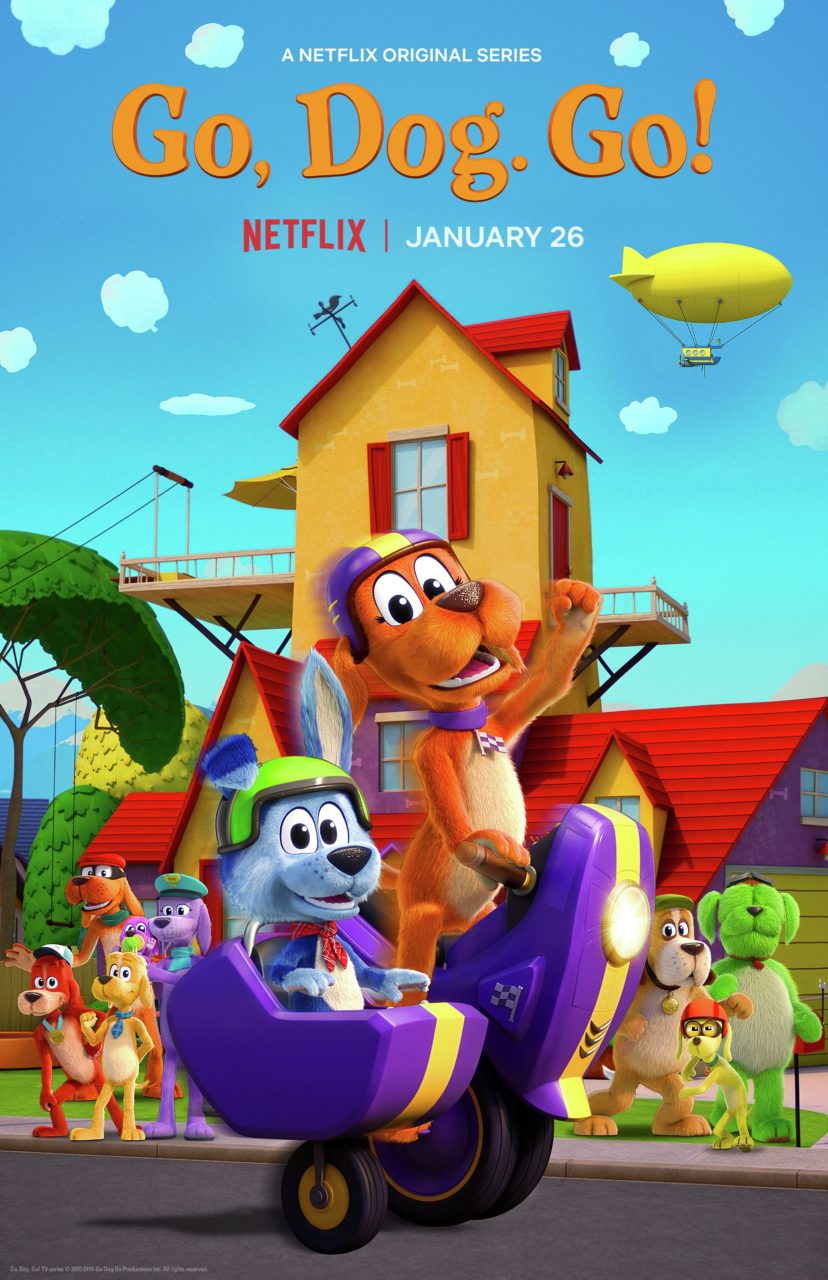 Go, Dog, Go! art (DreamWorks Animation/Netflix)