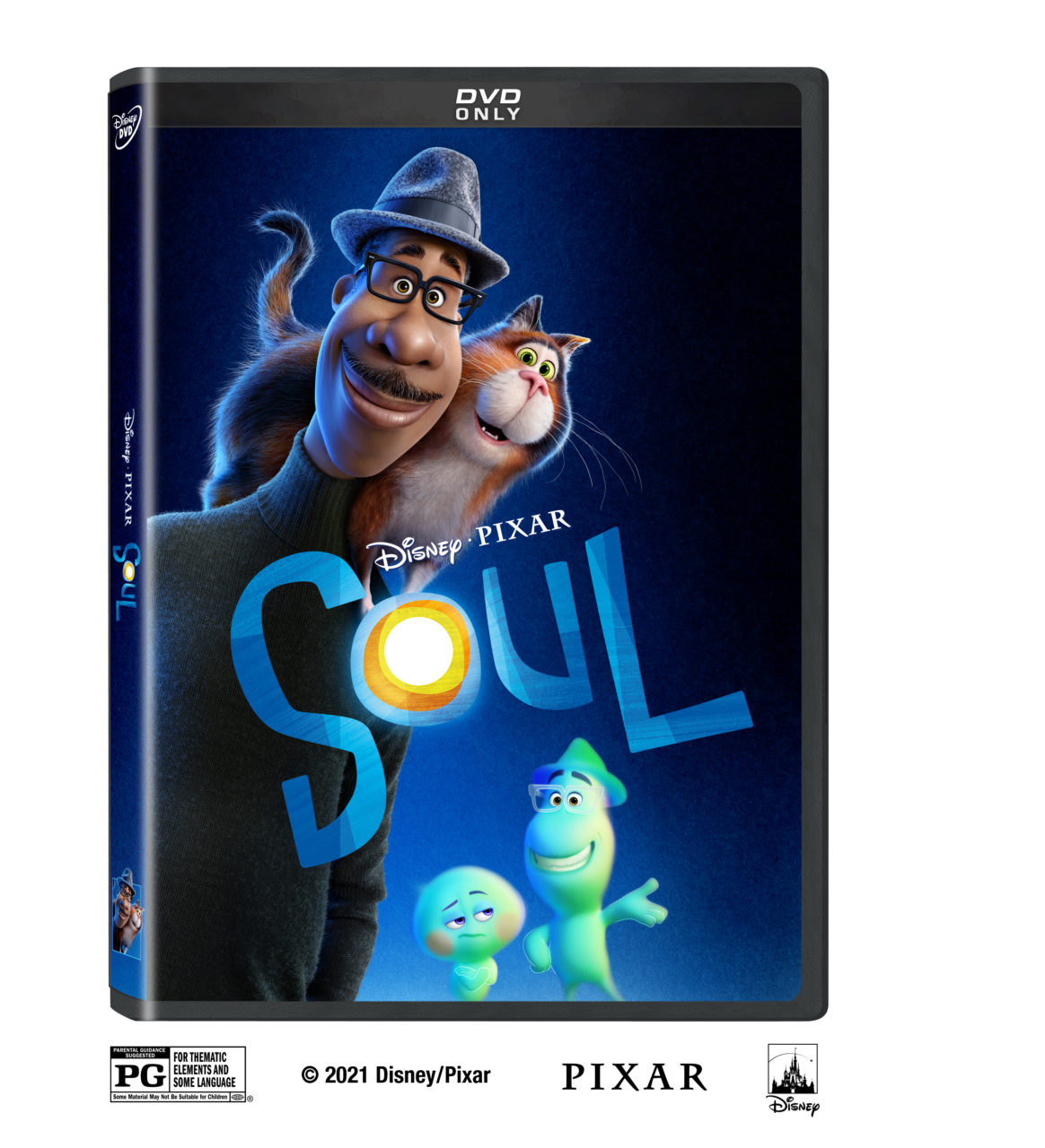 Disney and Pixar's SOUL DVD cover (Walt Disney Studios Home Entertainment)
