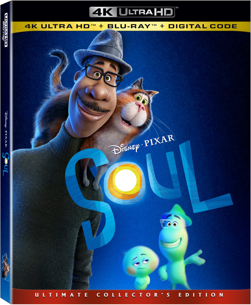 Disney and Pixar's SOUL 4K Ultra HD Combo Pack cover (Walt Disney Studios Home Entertainment)