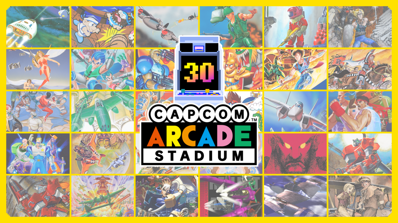 Capcom Arcade Stadium Pack Art (Capcom)