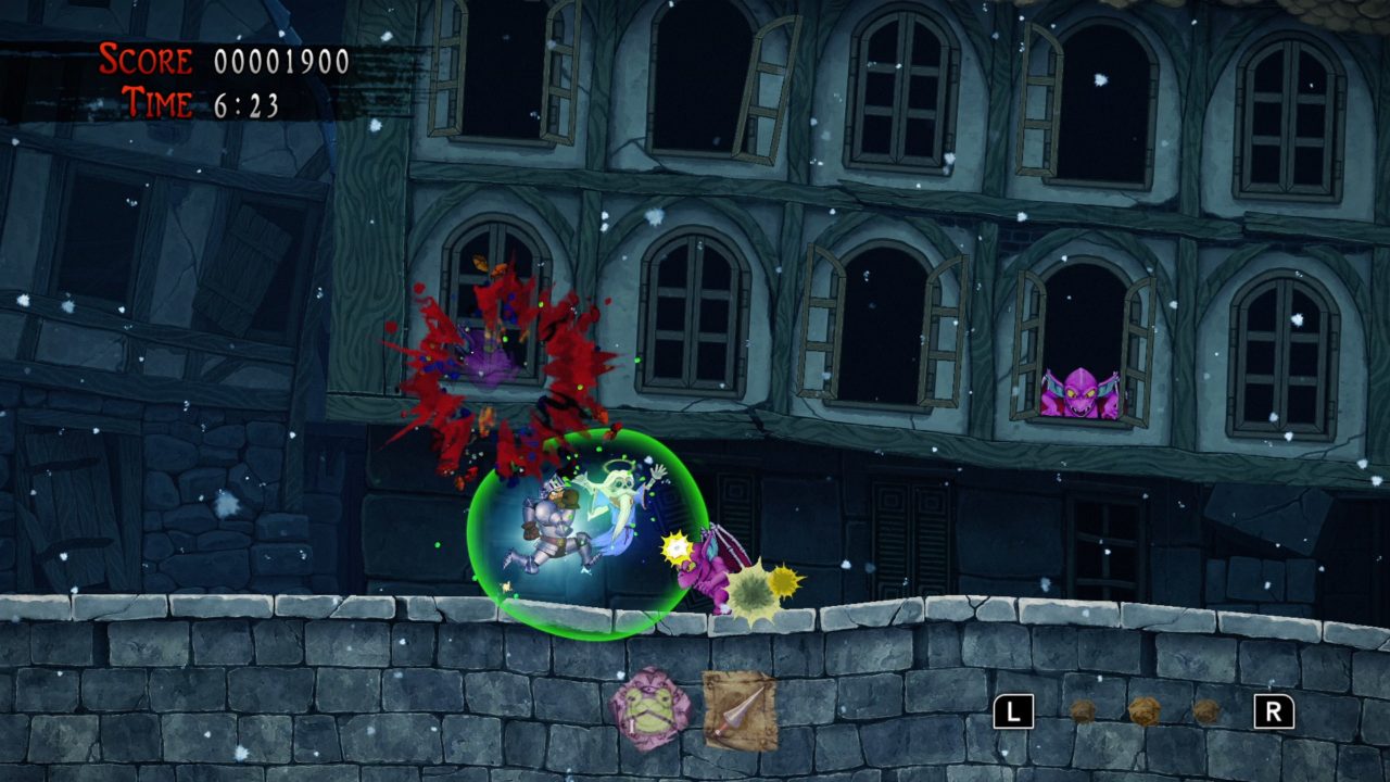 Ghosts 'n Goblins Resurrection screencap (Capcom)