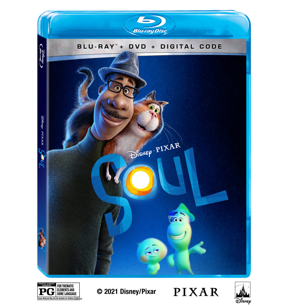 Disney and Pixar's SOUL Blu-Ray Combo Pack cover (Walt Disney Studios Home Entertainment)