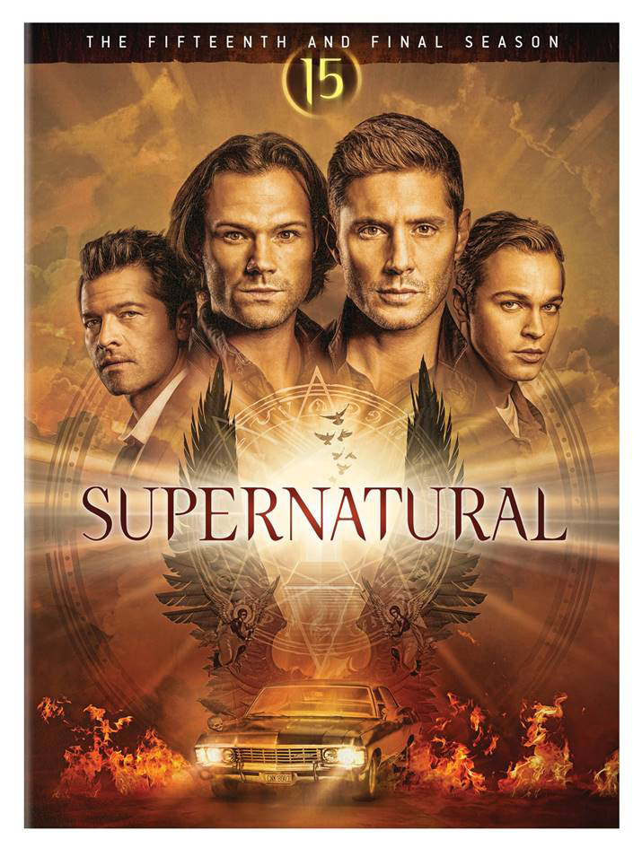 Supernatural: The Fifteenth And Final Season DVD Cover (Warner Bros. Home Entertainment)
