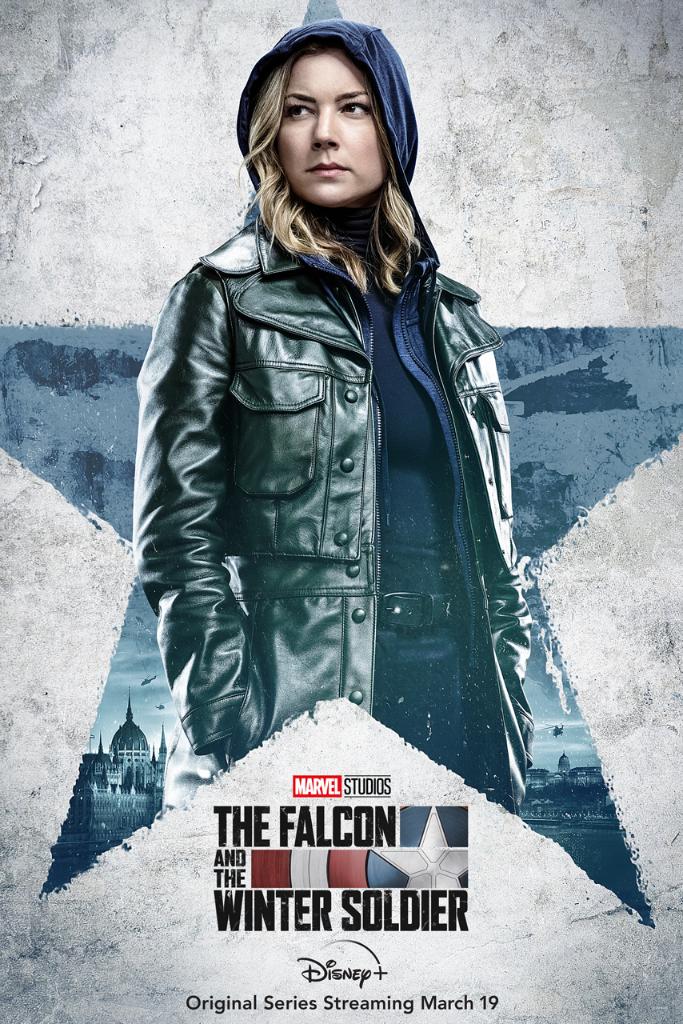 The Falcon And The Winter Soldier character poster (Disney Plus/Marvel)