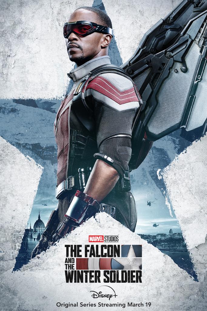 The Falcon And The Winter Soldier character poster (Disney Plus/Marvel)