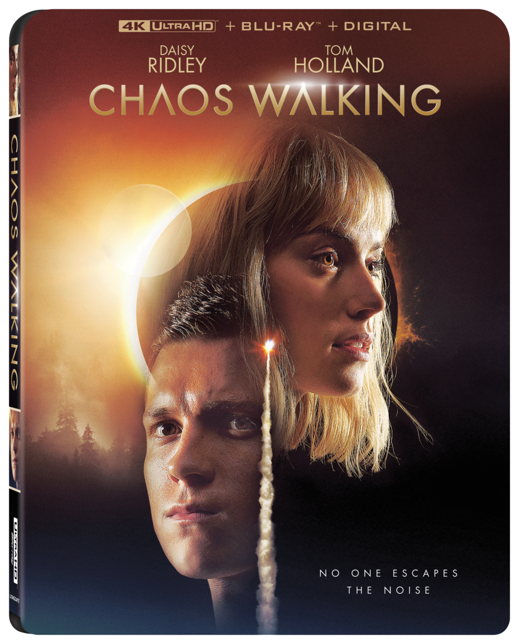 Chaos Walking 4K Ultra HD Combo Pack cover (Lionsgate)