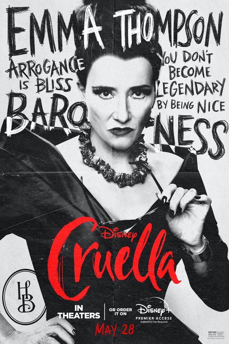 Cruella character poster (Disney+)