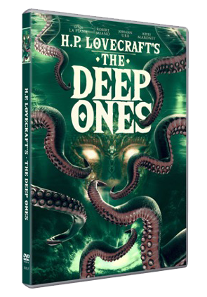 H.P. Lovecraft's The Deep Ones DVD cover (123 Go Films/Distribution Solutions/Alliance Entertainment)