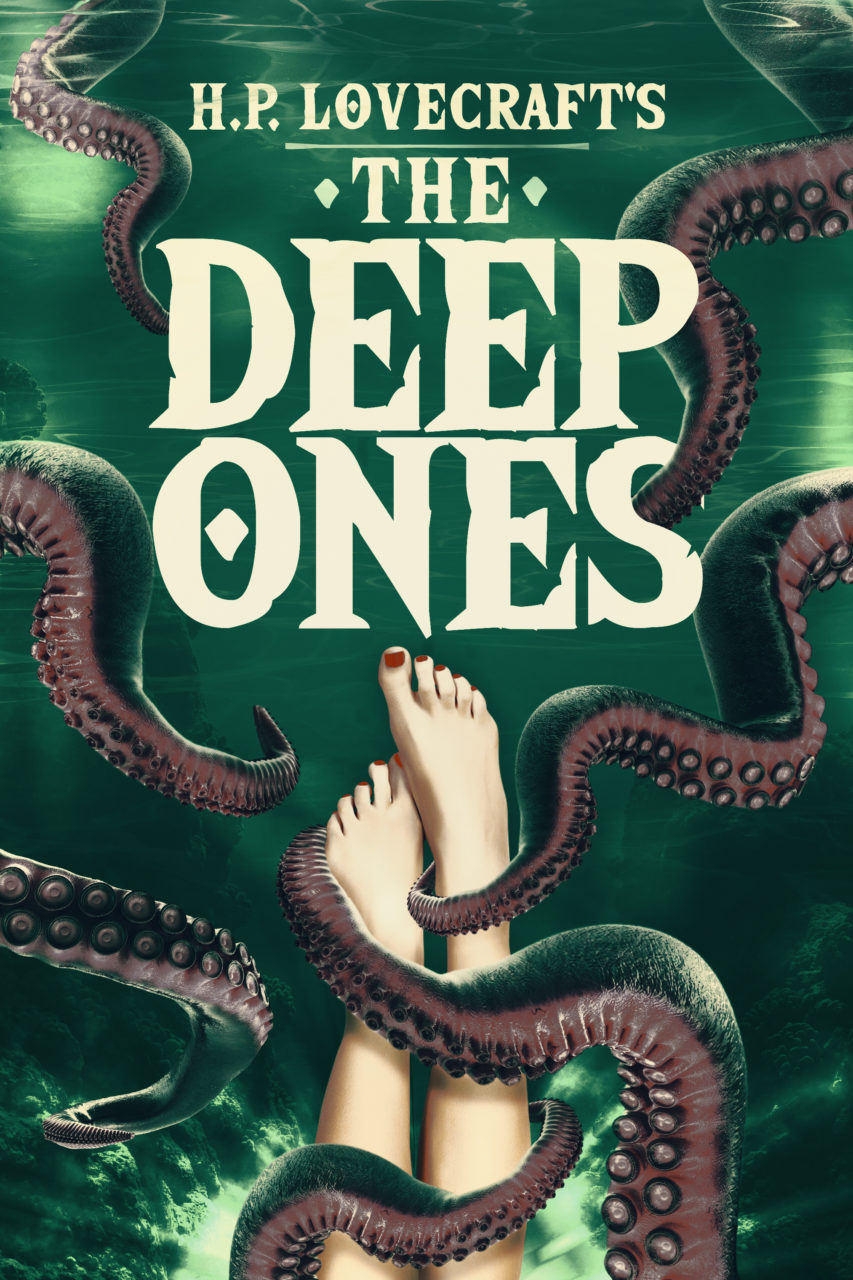 H.P. Lovecraft's The Deep Ones DVD cover (123 Go Films/Distribution Solutions/Alliance Entertainment)