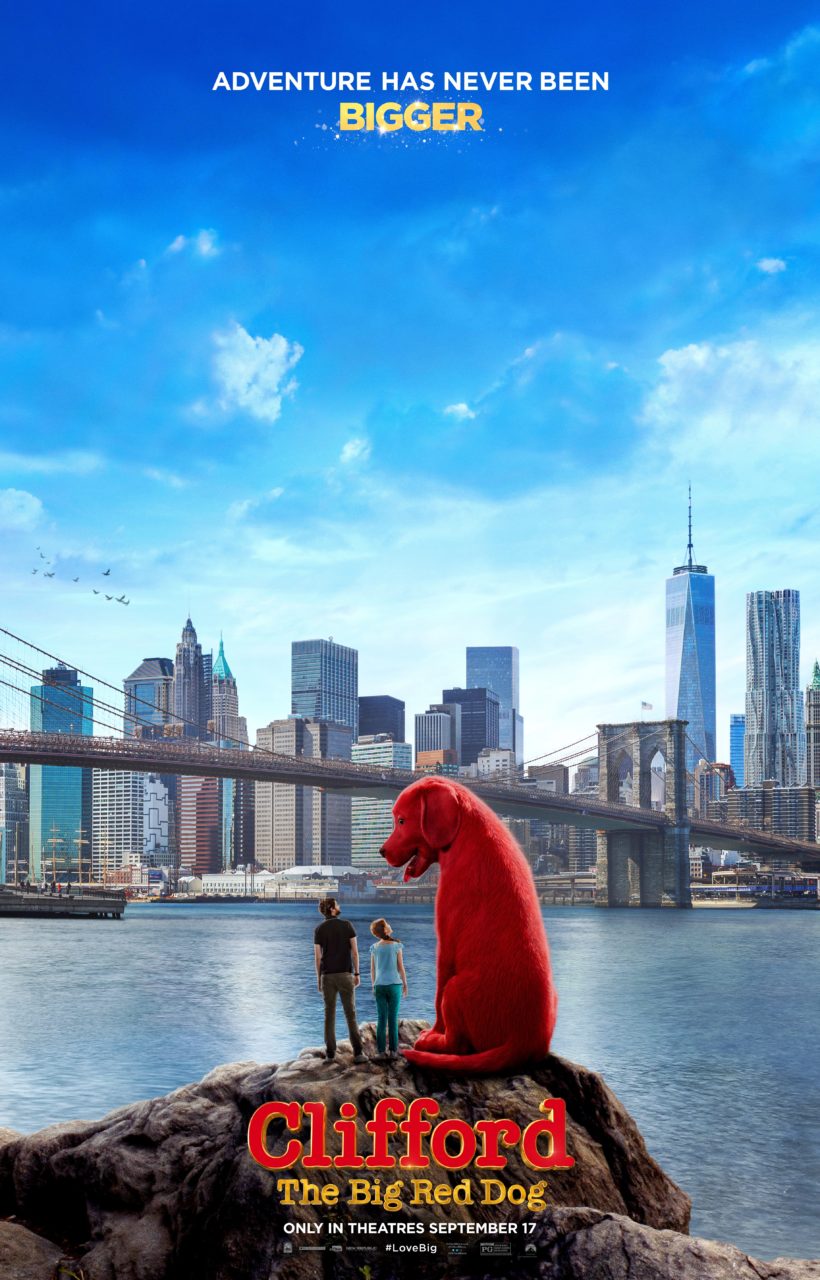 Clifford The Big Red Dog poster (Paramount Pictures)