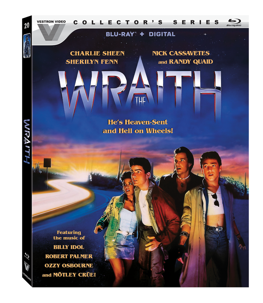 The Wraith Collector's Series 4K Ultra HD Combo Pack cover (Lionsgate)