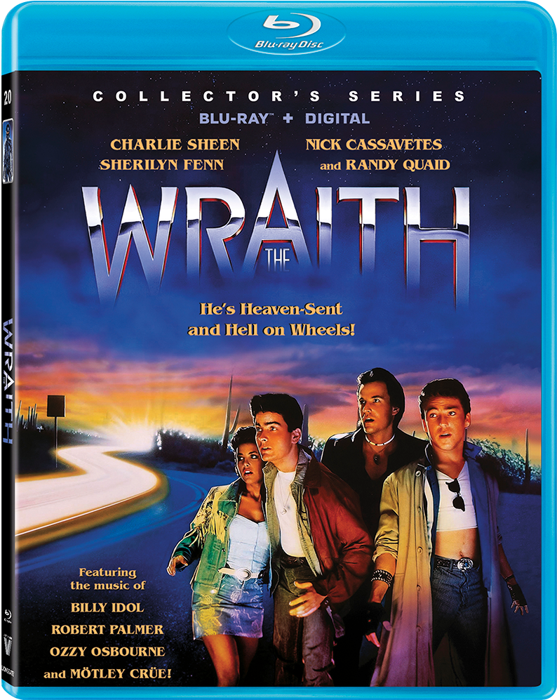 The Wraith Collector's Series Blu-Ray Combo Pack cover (Lionsgate)