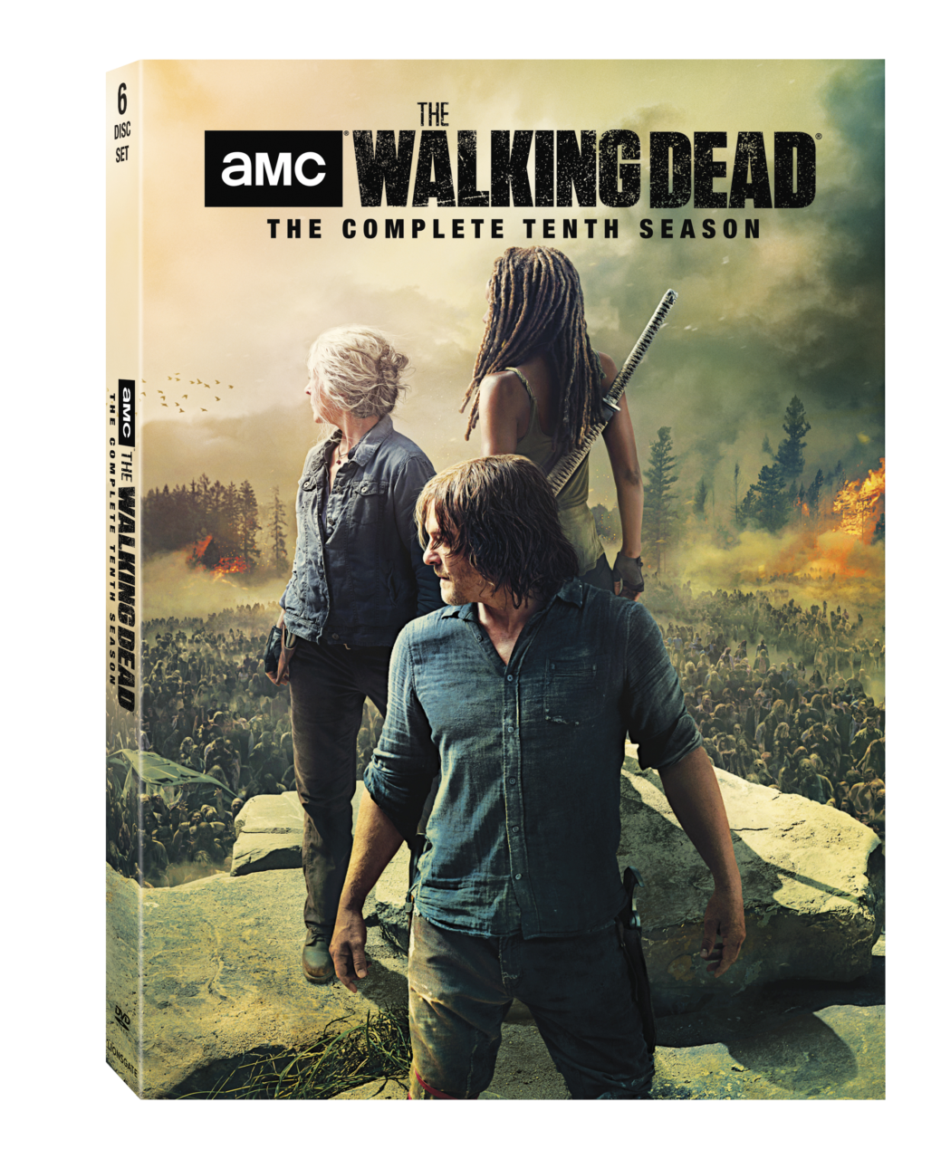The Walking Dead: The Complete Tenth Season DVD cover (Lionsgate)