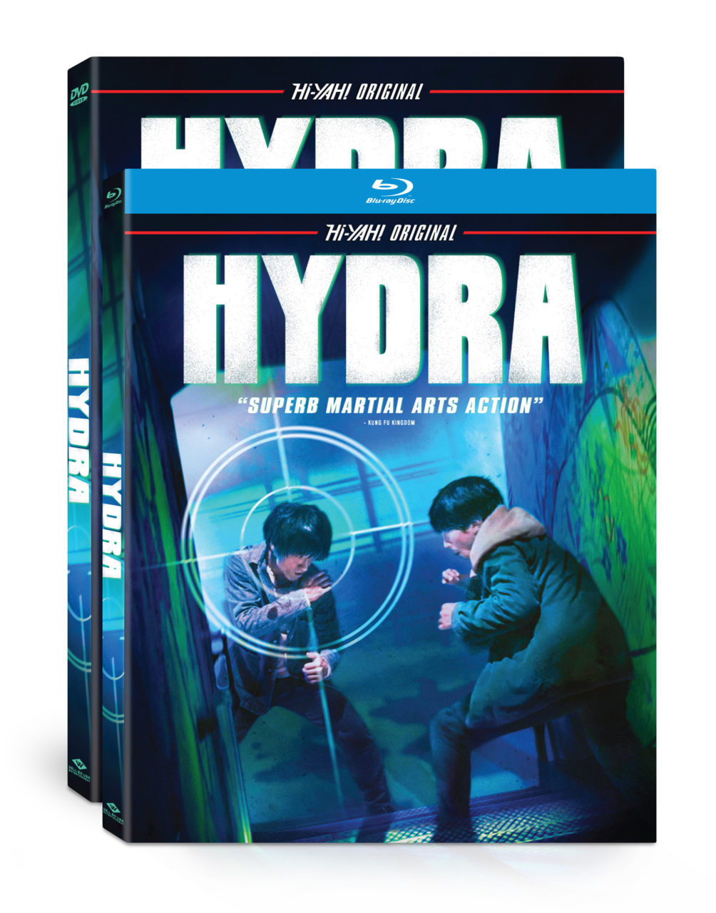 Hydra Blu-Ray and DVD cover (Well Go USA/Hi-YAH!)