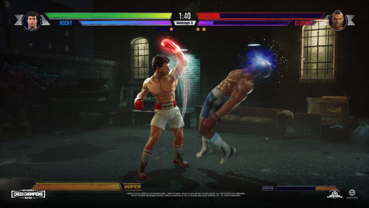 Big Rumble Boxing Creed Champions screencap (Survios/Metro Goldwyn Mayer)
