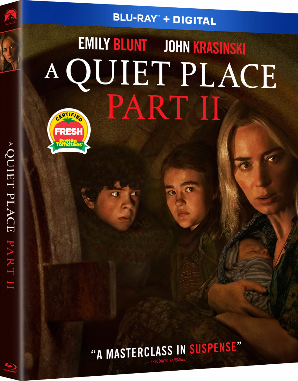 A Quiet Place Part II Blu-Ray Combo Pack cover (Paramount Home Entertainment)