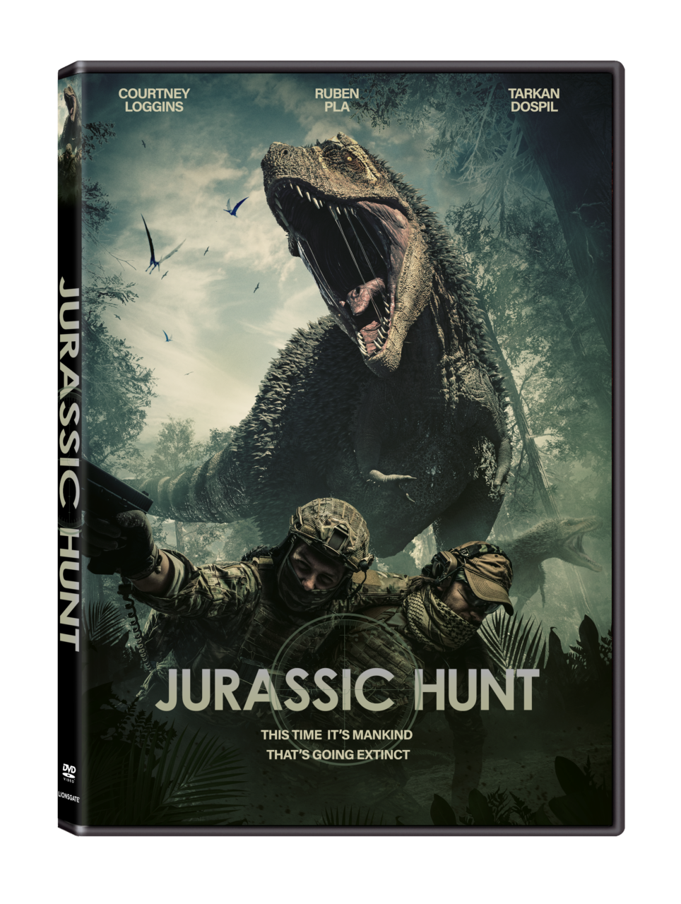 Jurassic Hunt DVD cover (Lionsgate)