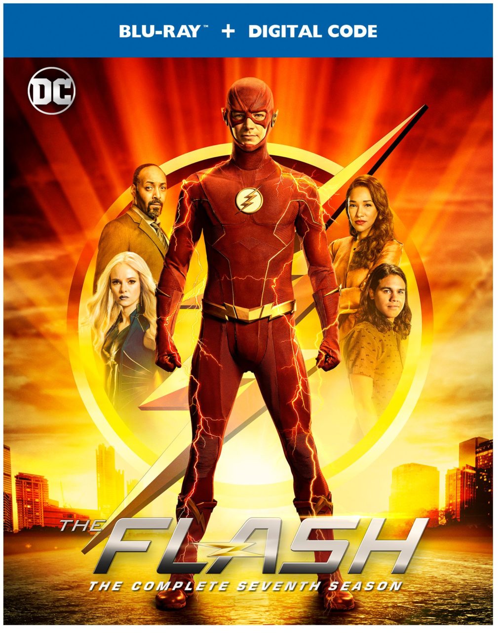 The Flash: The Complete Seventh Season Blu-Ray Combo Pack cover (Warner Bros. Home Entertainment)